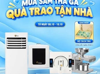 SALE 10 THÁNG 10 ĐANG DIỄN RA – MUA SẢN PHẨM, TẶNG NGAY BỘ TÁCH TRÀ