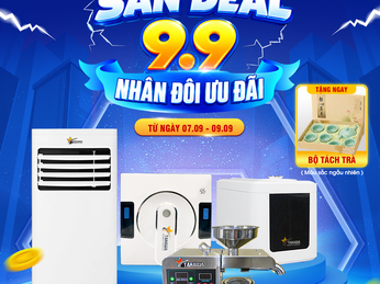 Săn Deal 9.9 – Nhân Đôi Ưu Đãi Cùng Tahawa, Chốt Đơn Sớm Nhận Quà Xịn