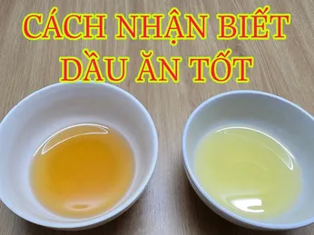 CÁCH PHÁT HIỆN DẦU ĂN GIẢ, PHA TRỘN – HƯỚNG DẪN CHI TIẾT VÀ ĐẦY ĐỦ NHẤT 2025