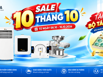 SALE 10 THÁNG 10 – MUA SẮM TẠI TAHAWA, TẶNG NGAY BỘ TÁCH TRÀ