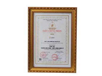 Tahawa vinh dự đón nhận danh hiệu Top 30 Thương Hiệu Vàng - Chất Lượng Quốc Tế 2024