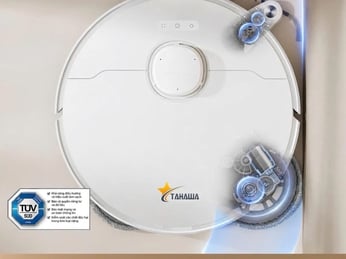 Robot Hút Bụi Lau Nhà Tự Giặt Giẻ TAHAWA TH-P70 Pro Ultra – Thiết Kế 1 Chổi Phụ Có Làm Sạch Sát Mép Tốt Không?