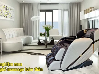 KINH NGHIỆM MUA GHẾ MASSAGE HAY MÀ BẠN NÊN BIẾT