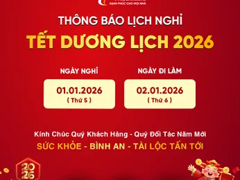 TAHAWA THÔNG BÁO NGHỈ TẾT DƯƠNG LỊCH 2026