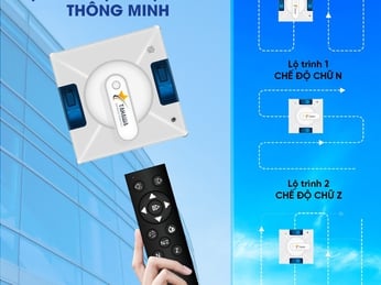 Robot lau kính có những chế độ di chuyển nào? N, Z và N+Z khác nhau ra sao?