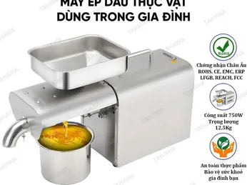 10 Ưu điểm nổi bật của máy ép dầu Tahawa so với các dòng máy ép dầu khác trên thị trường