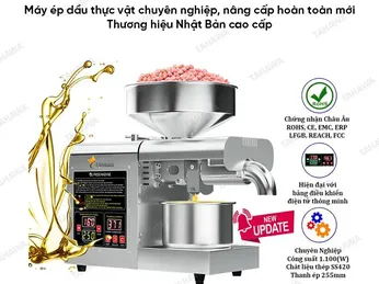 Vì sao mỗi gia đình nên đầu tư một chiếc máy ép dầu lạc tại nhà?