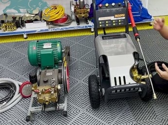 Máy rửa xe dùng mô tơ từ và mô tơ chổi than: Nên chọn loại nào?