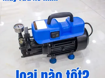 Máy Rửa Xe Mini Loại Nào Tốt? Hướng Dẫn Chọn Mua Chi Tiết 2025