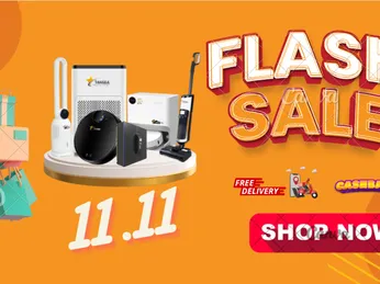 Săn sale 11.11 - Robot hút bụi, robot lau kính, máy hút bụi lau nhà cầm tay, máy lọc không khí giảm giá sốc, khuyến mãi khủng