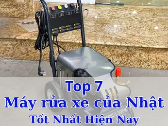 Top 7 Máy Rửa Xe Của Nhật Tốt Nhất Hiện Nay Mà Bạn Nên Sở Hữu