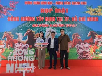 Tahawa Tham Dự Hội Nghị – Triển Lãm Gặp Mặt Đầu Xuân Bính Ngọ 2026 Của Hội Đồng Hương Tây Ninh Tại TP.HCM