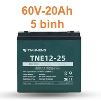 Bộ ắc quy 60V-20Ah