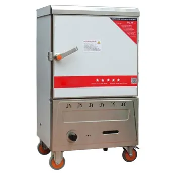 Tủ nấu cơm công nghiệp Tahawa 6 khay dùng Gas TCD-6