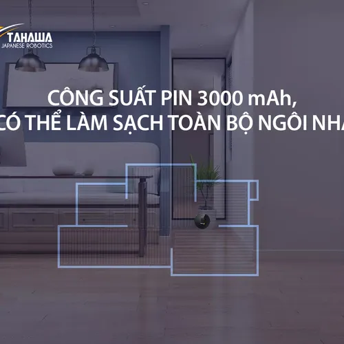 Robot Hút Bụi Lau Nhà Nhật Bản Tahawa TH-07XR