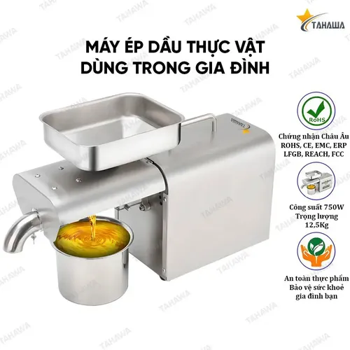 Máy ép dầu thực vật gia đình Tahawa TH-888A