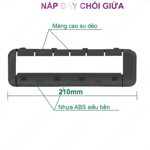 Nắp chặn chổi robot hút bụi lau nhà Tahawa E50 Ultra