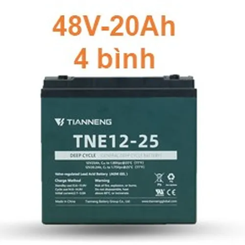 Bộ Ắc quy xe máy điện 48V – 20Ah