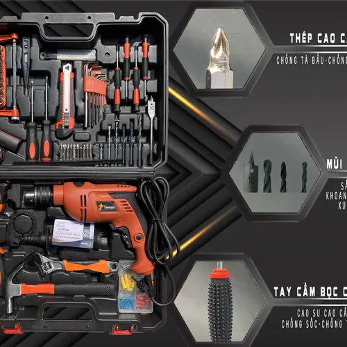 Bộ dụng cụ sửa chữa gia đình TH-116
