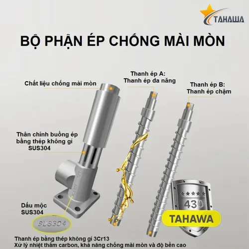 Máy Ép Dầu Công Nghiệp Tahawa TH-D08