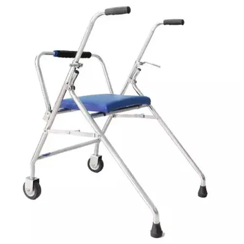 Khung tập đi inox có ngồi cho trẻ em TH-PN42IN