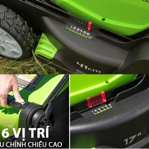 Máy cắt cỏ đẩy tay dùng PIN Tahawa G40LM41K4 - 2504707