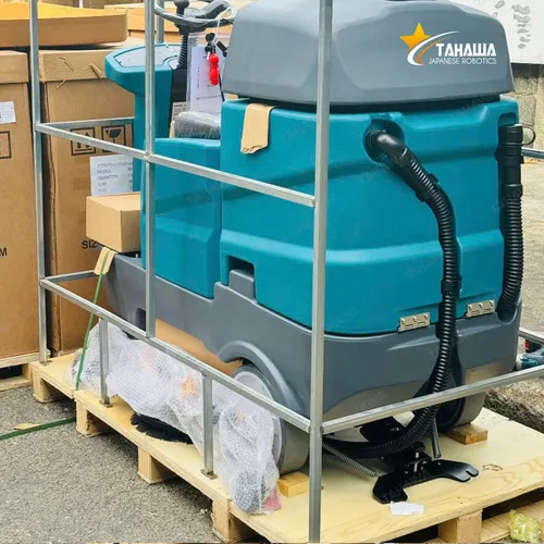 Máy chà sàn ngồi lái Tahawa KF150 dùng bình