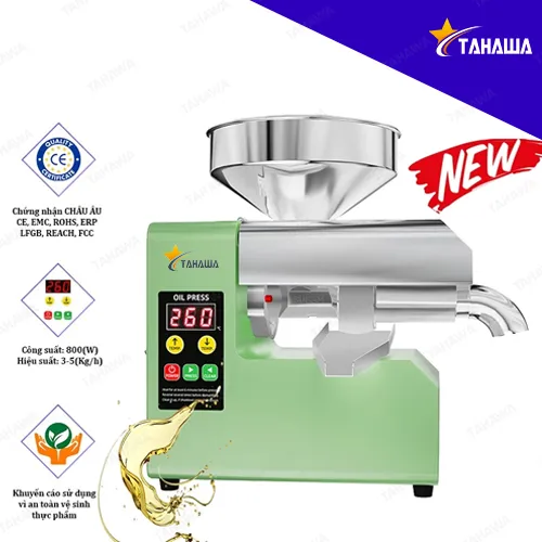 Máy ép dầu gia đình Tahawa Nhật Bản TH-R6S
