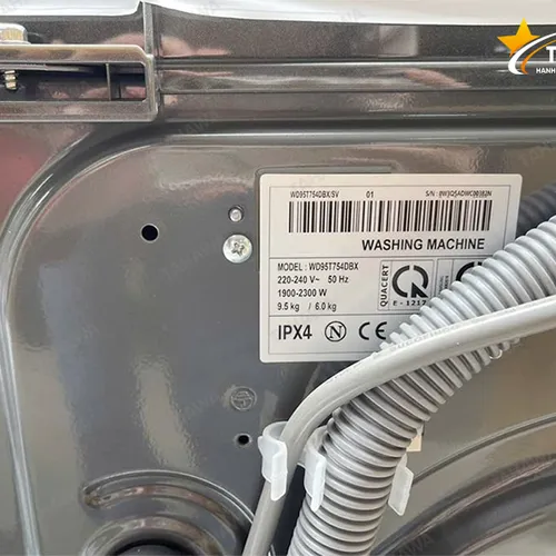 Máy giặt sấy thông minh AI Tahawa Inverter 9.5kg WD95T754DBX/SV (Sấy 6kg)