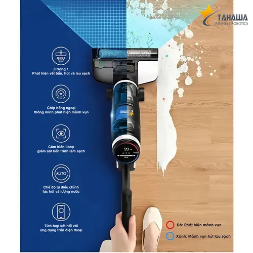 Máy hút bụi lau nhà cầm tay Tahawa TH-K20 