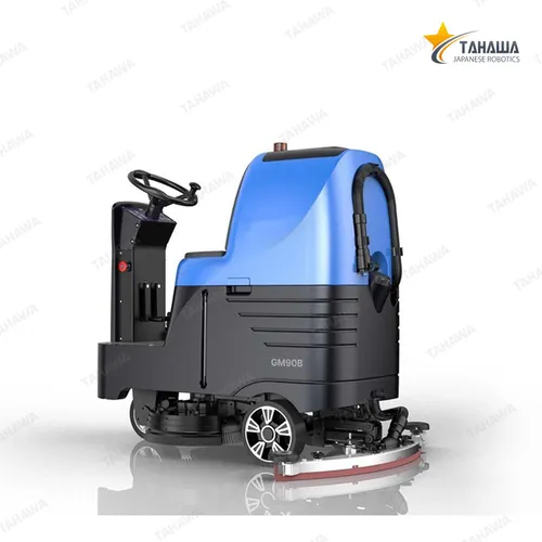 Máy lau sàn nhà ngồi lái Tahawa GM90B dùng bình