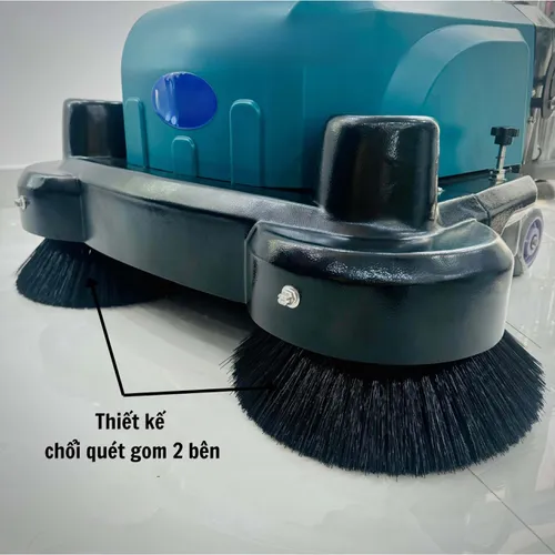 Máy quét rác đẩy tay Tahawa KF106 dùng bình