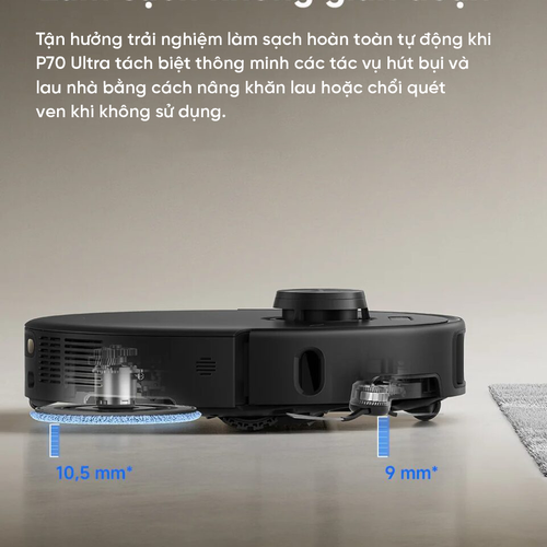 Robot hút bụi lau nhà TAHAWA TH-P70 Pro Ultra - Phiên bản cao cấp 2026