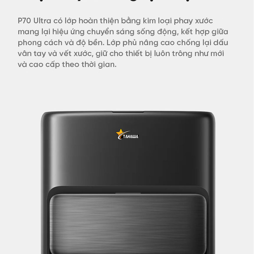 Robot hút bụi lau nhà TAHAWA TH-P70 Pro Ultra - Phiên bản cao cấp 2026