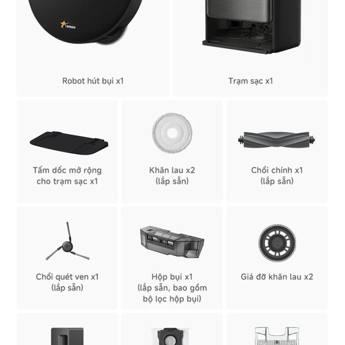 Robot hút bụi lau nhà TAHAWA TH-P70 Pro Ultra - Phiên bản cao cấp 2026