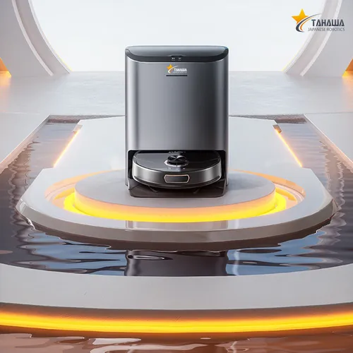 Robot Hút Bụi Lau Nhà Tự Giặt Giẻ Tahawa Nhật Bản TH-U200
