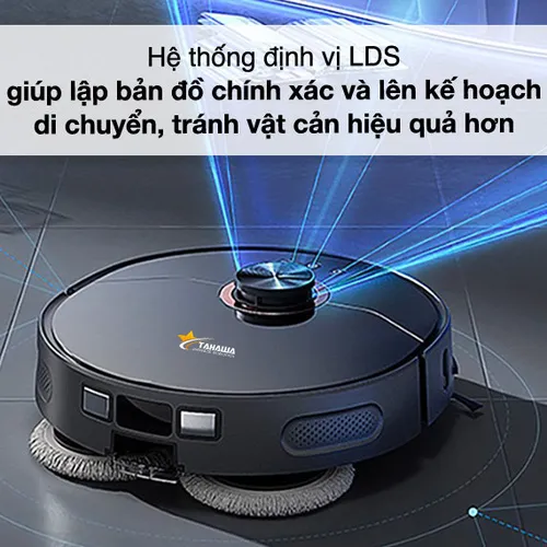 Robot Hút Bụi Lau Nhà Tự Giặt Giẻ Tahawa Nhật Bản TH-U200