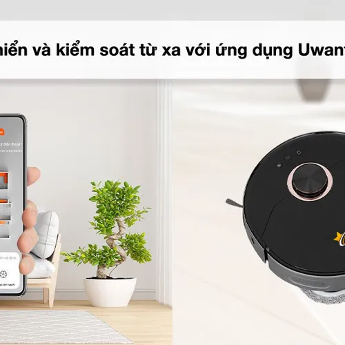 Robot Hút Bụi Lau Nhà Tự Giặt Giẻ Tahawa Nhật Bản TH-U200