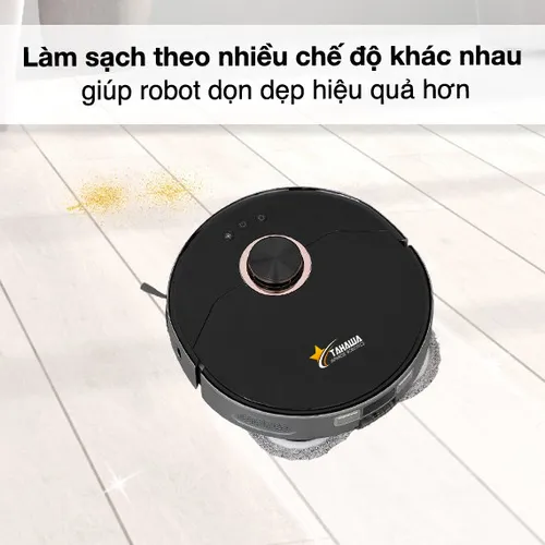 Robot Hút Bụi Lau Nhà Tự Giặt Giẻ Tahawa Nhật Bản TH-U200