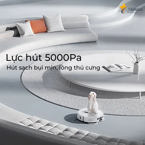 Robot Hút Bụi Lau Nhà Tự Giặt Giẻ Tahawa Nhật Bản TH-U200