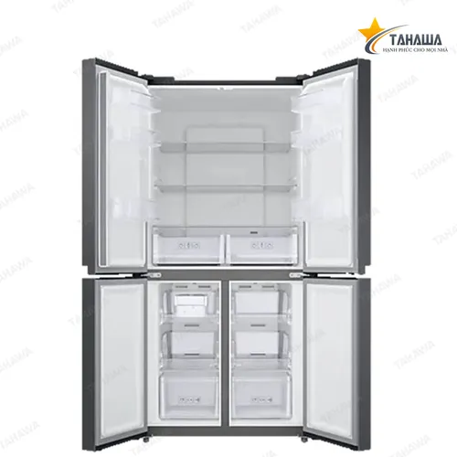 Tủ lạnh 4 cánh Tahawa Inverter 488 lít TH-RF48A4000B4/SV 
