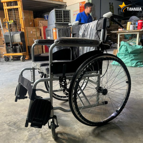 Xe Lăn Tay Có Bô Vệ Sinh TAHAWA W106