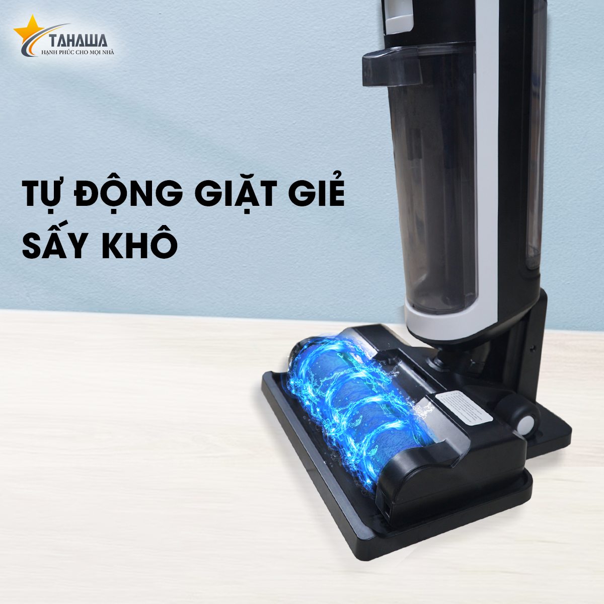 Máy Hút Bụi Lau Nhà Cầm Tay TAHAWA I7 Pro-8