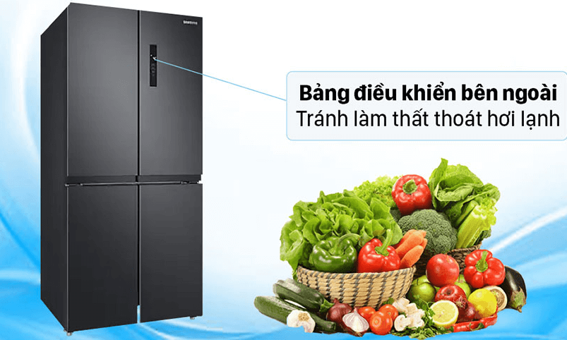 Tủ lạnh 4 cánh Tahawa Inverter 488 lít TH-RF48A4000B4/SV Tủ lạnh 4 cánh Tahawa Inverter 488 lít TH-RF48A4000B4/SV