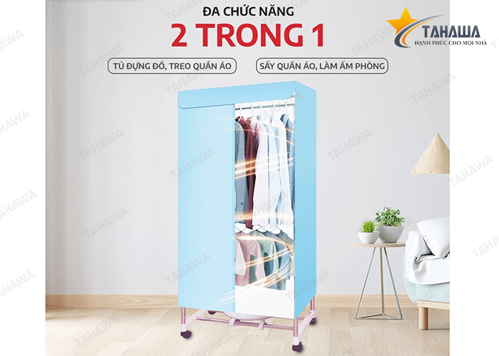 Tủ sấy quần áo Tahawa TH-CD-1800 Tủ sấy quần áo Tahawa TH-CD-1800