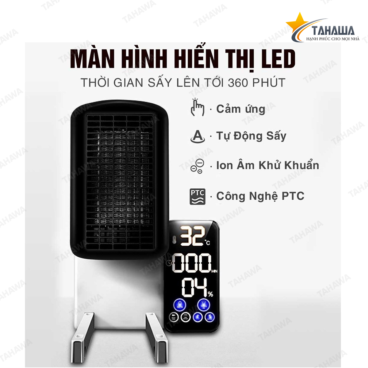 Tủ sấy quần áo Tahawa TH-SW 869 (1.600W) Tủ sấy quần áo Tahawa TH-SW 869 (1.600W)