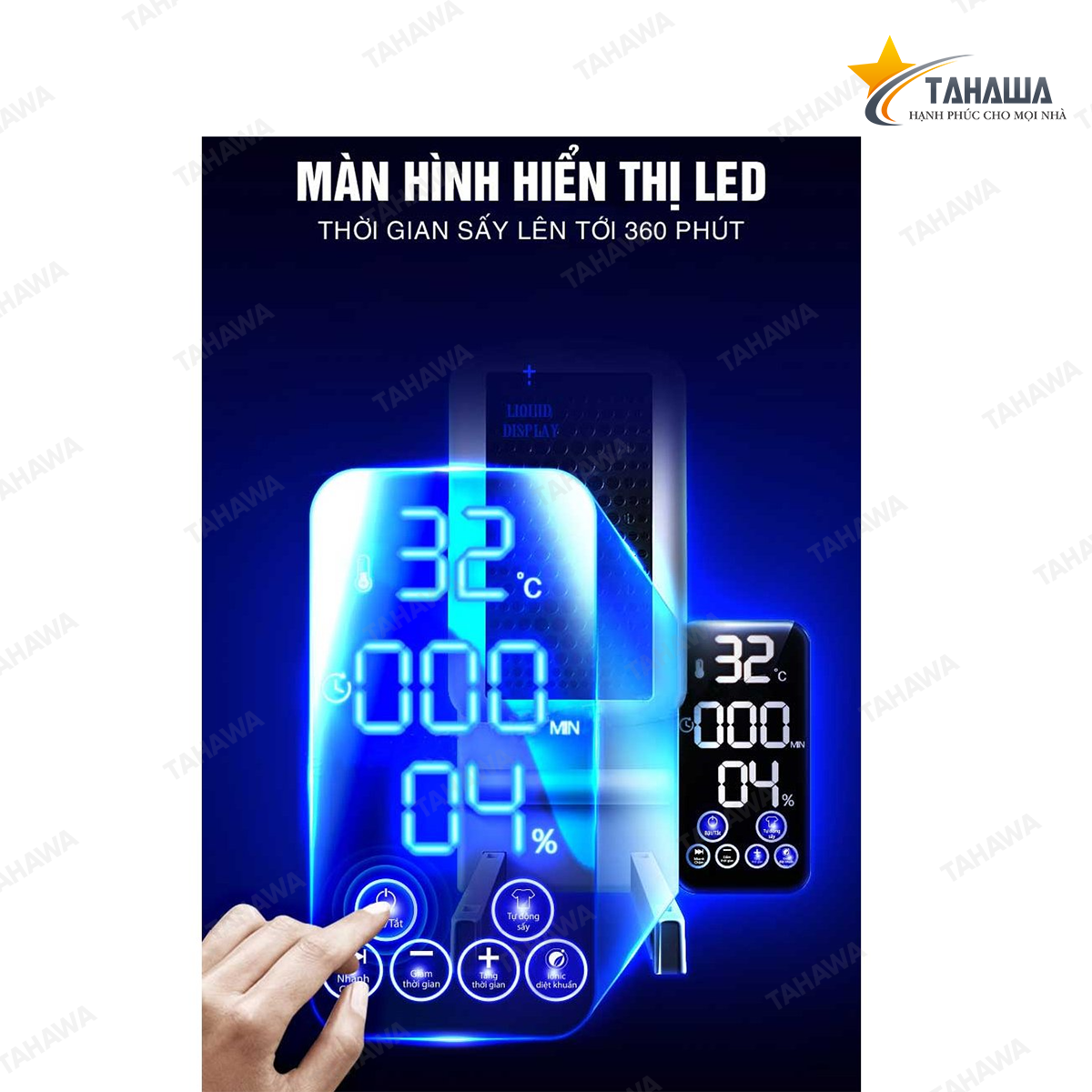 Tủ sấy quần áo Tahawa TH-SW 869 (1.600W) Tủ sấy quần áo Tahawa TH-SW 869 (1.600W)