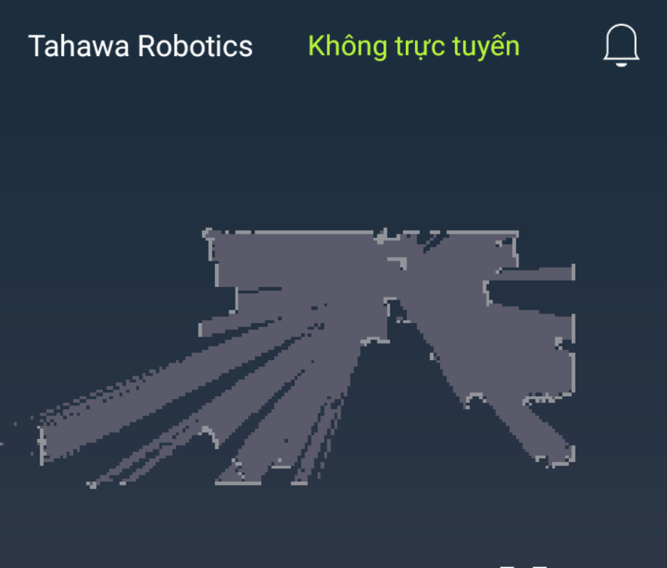 Thiết lập bản đồ trên robot hút bụi lau nhà Tahawa Nhật Bản Thiết lập bản đồ trên robot hút bụi lau nhà Tahawa Nhật Bản