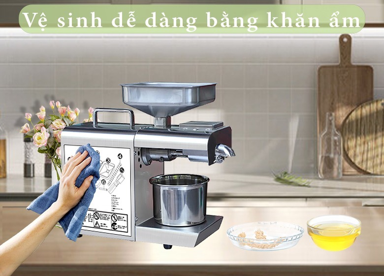 Vệ Sinh Máy Ép Dầu Đúng Cách Vệ Sinh Máy Ép Dầu Đúng Cách