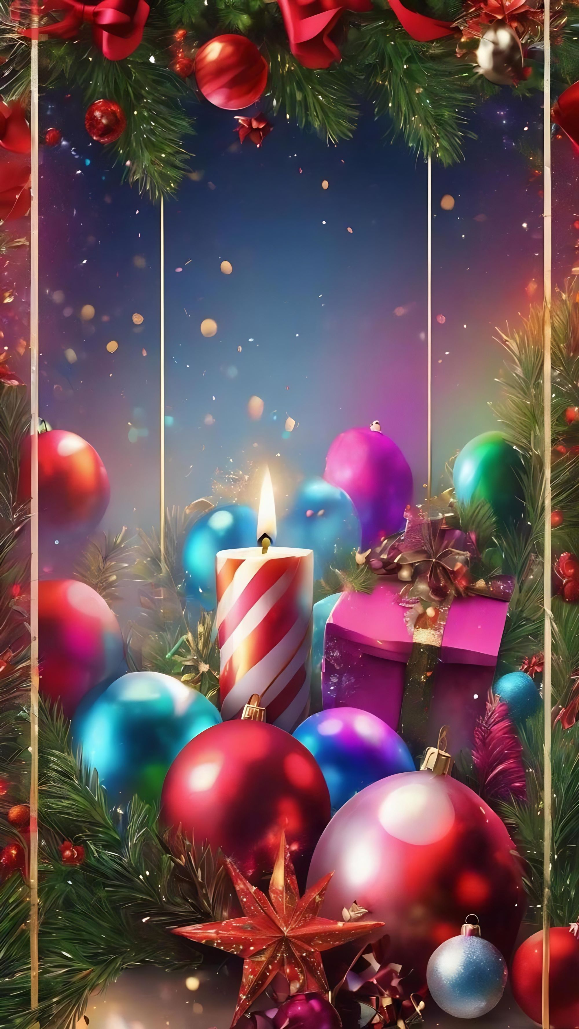 Hình nền Giáng Sinh 4K cho điện thoại